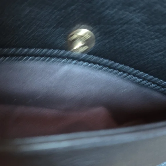 Emilio Pucci Black Crossbody Bag with Silver Chain - Picture 8 of 13